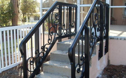 staircases and handrails